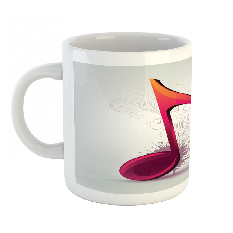 Single Note Flourishes Mug