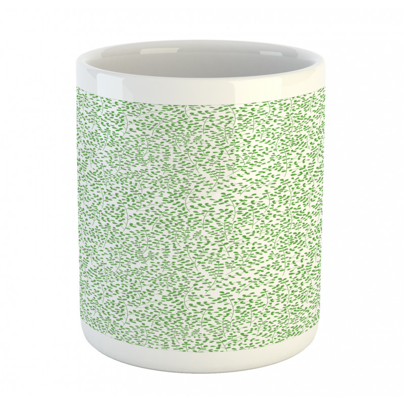 Simplistic Branches Plants Mug