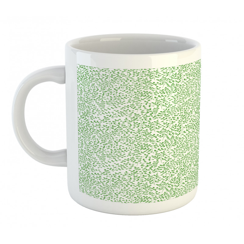 Simplistic Branches Plants Mug