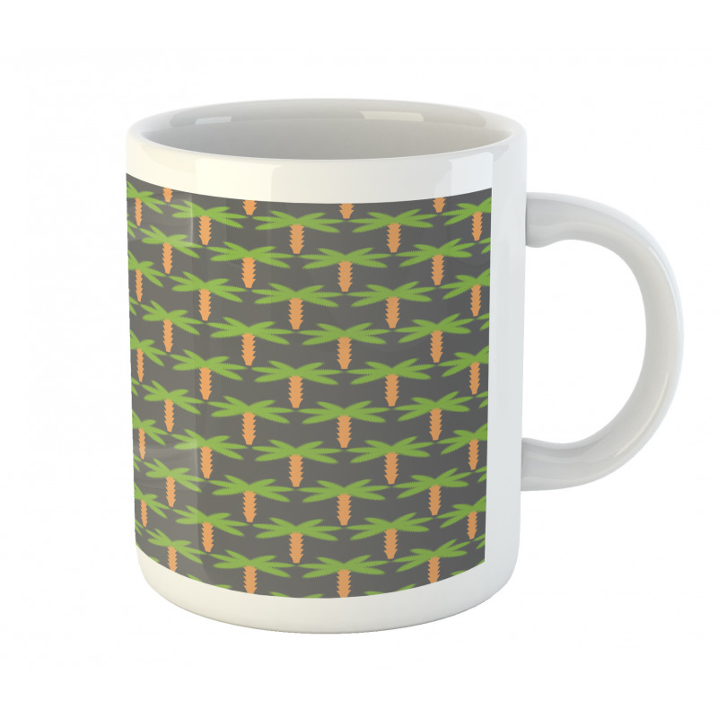 Hawaiian Jungle Palm Trees Mug