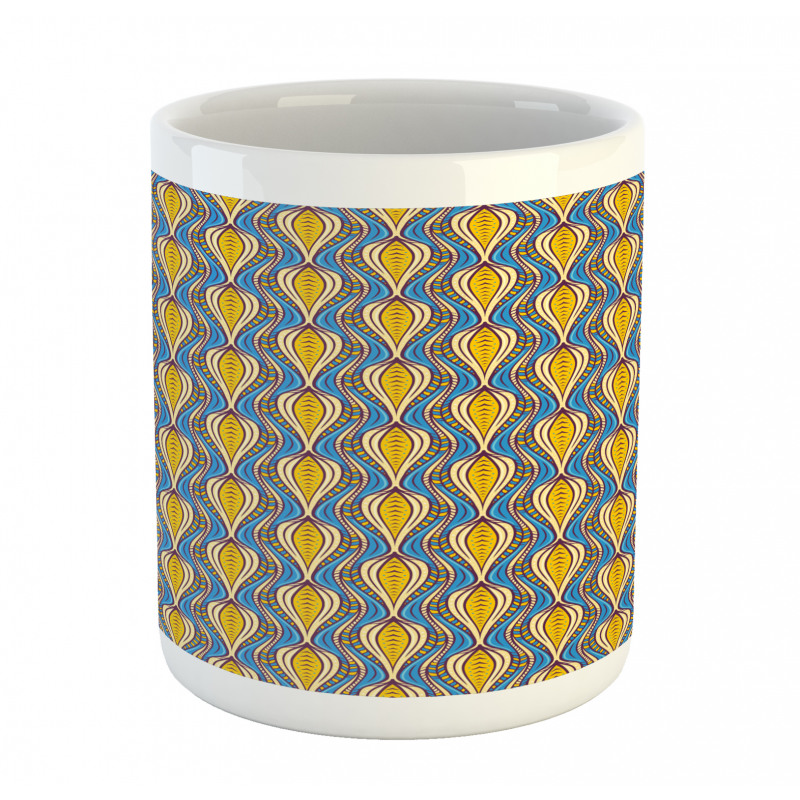 Retro Round Ornamental Mug