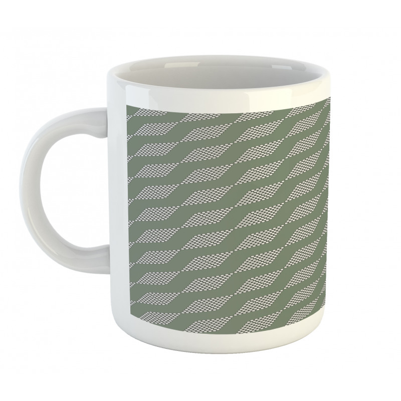 Circles Diamond Shapes Mug