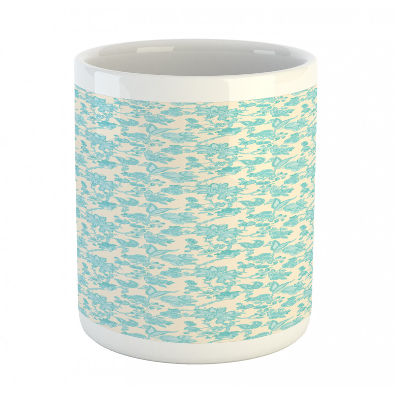 Oriental Blooming Mug