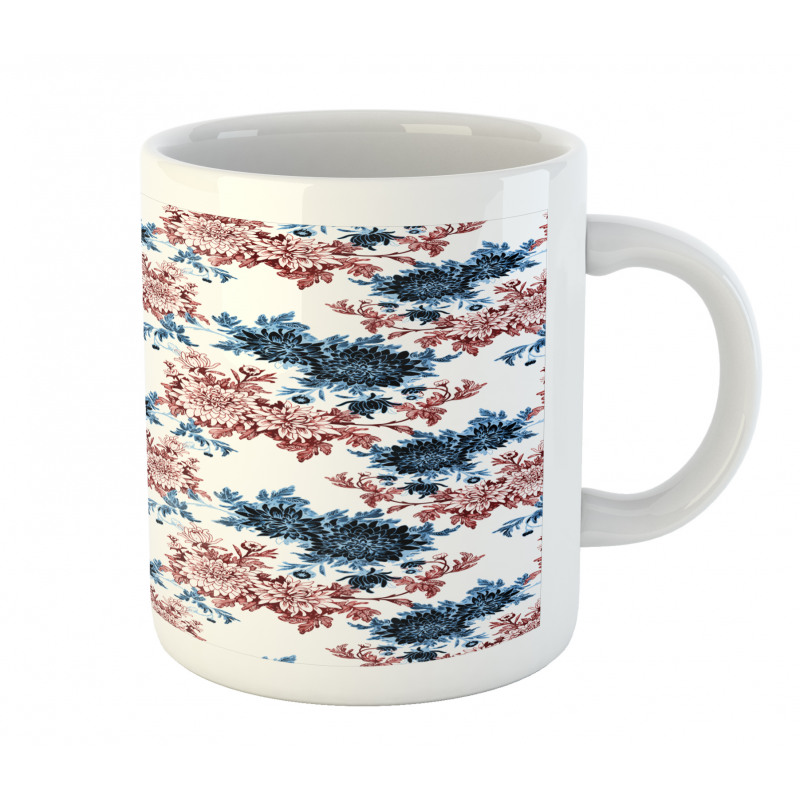 Watercolor Flowers in Bloom Mug