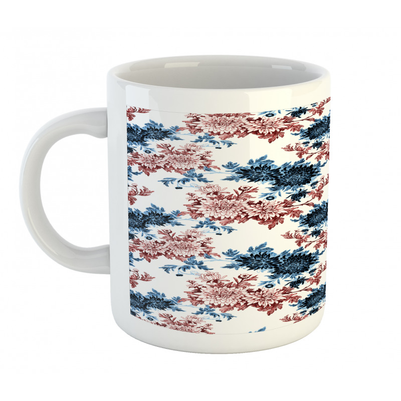 Watercolor Flowers in Bloom Mug