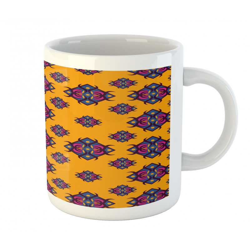 Diamond Shaped Art Design Mug