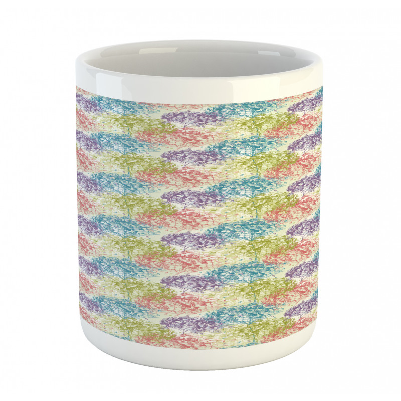 Colorful Petals Bloom Art Mug