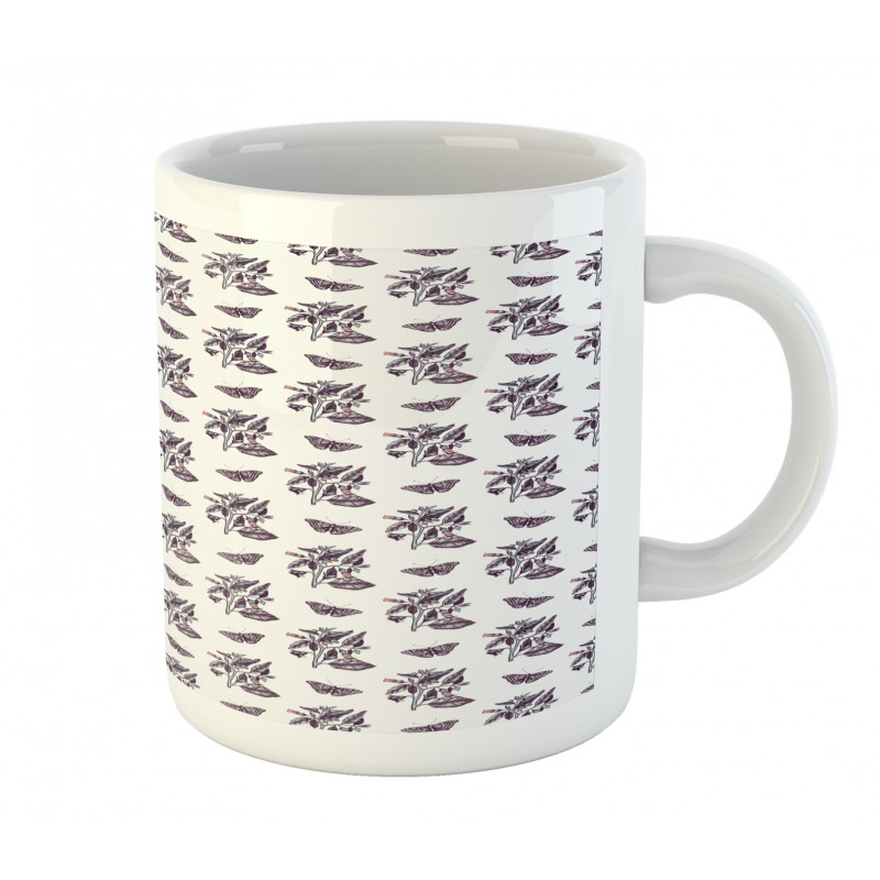 Butterflies Belladonnas Mug