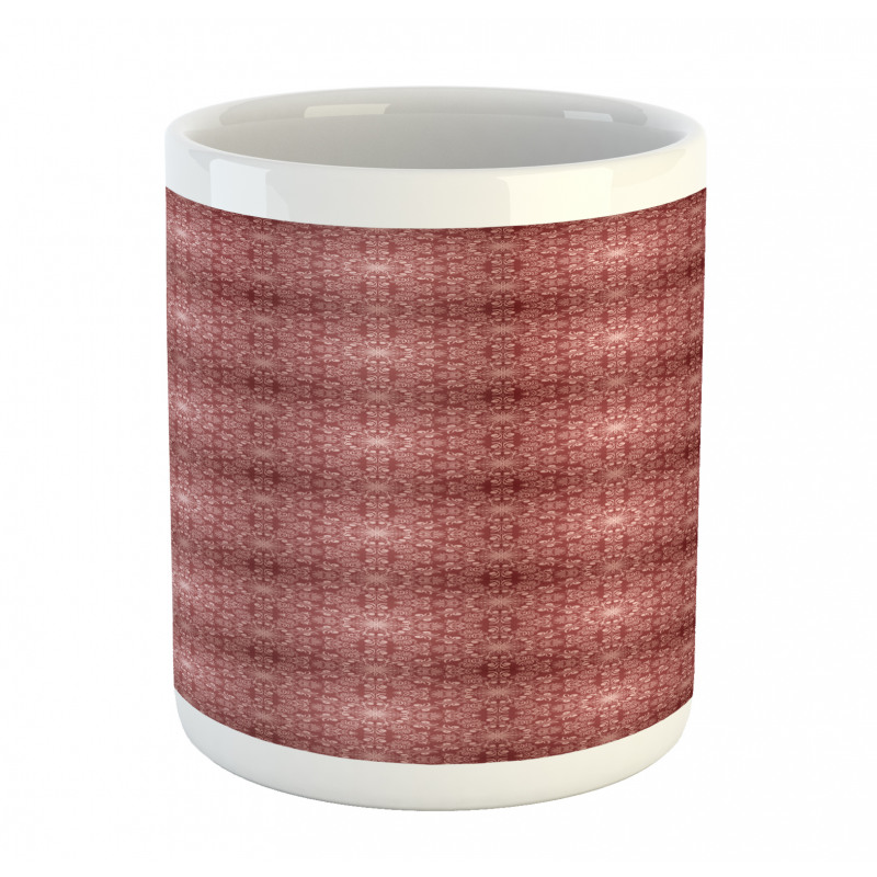 Warm Toned Vintage Pattern Mug