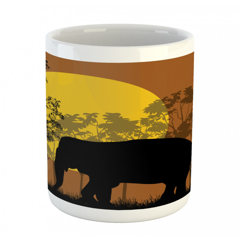 Animals and Trees Mug