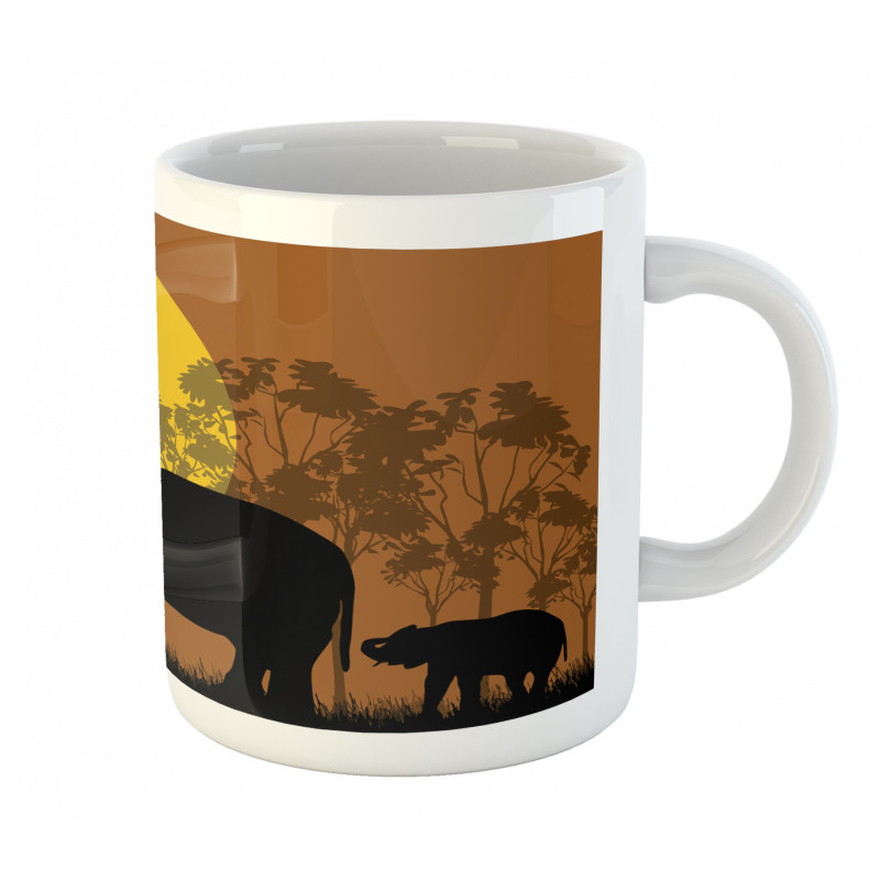 Animals and Trees Mug