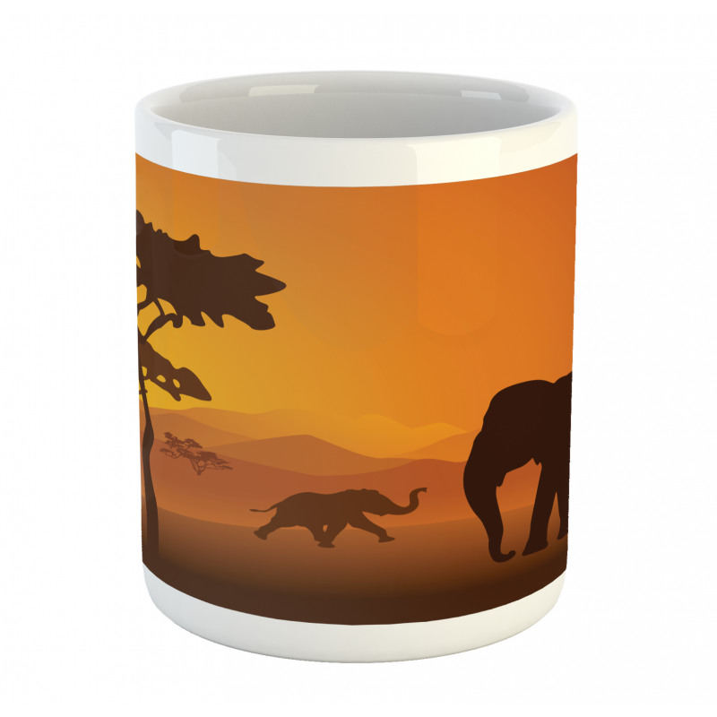 Savanna Mammals Mug