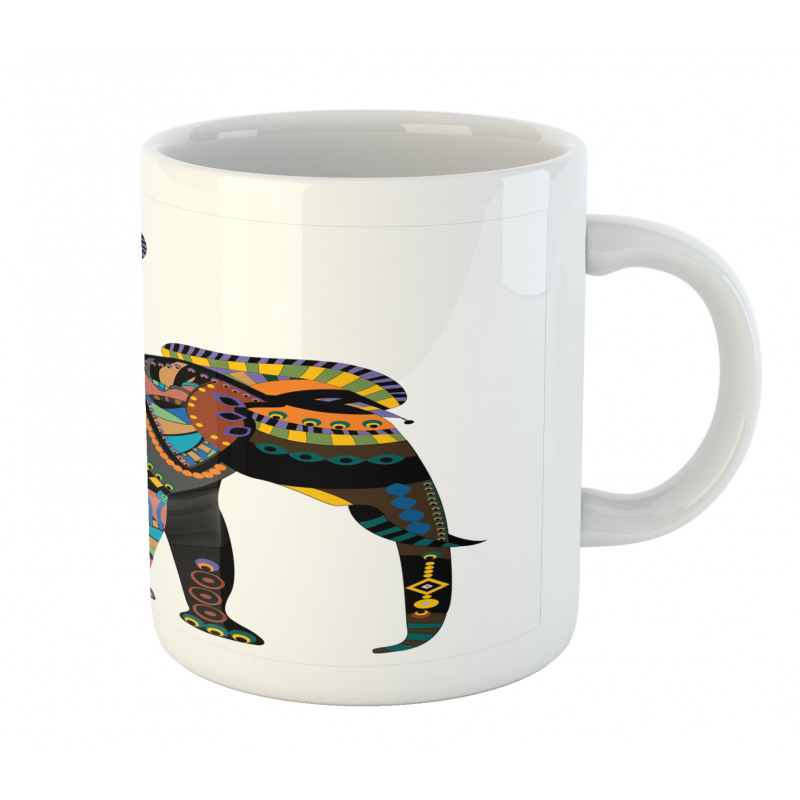 Woman on Mammal Mug