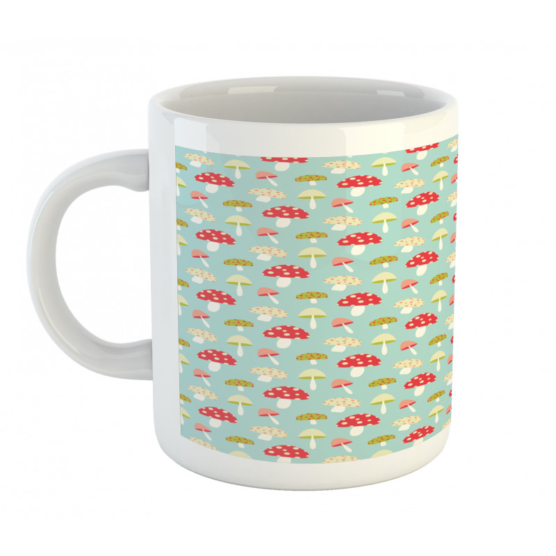 Cartoon Style Polka Dotted Mug