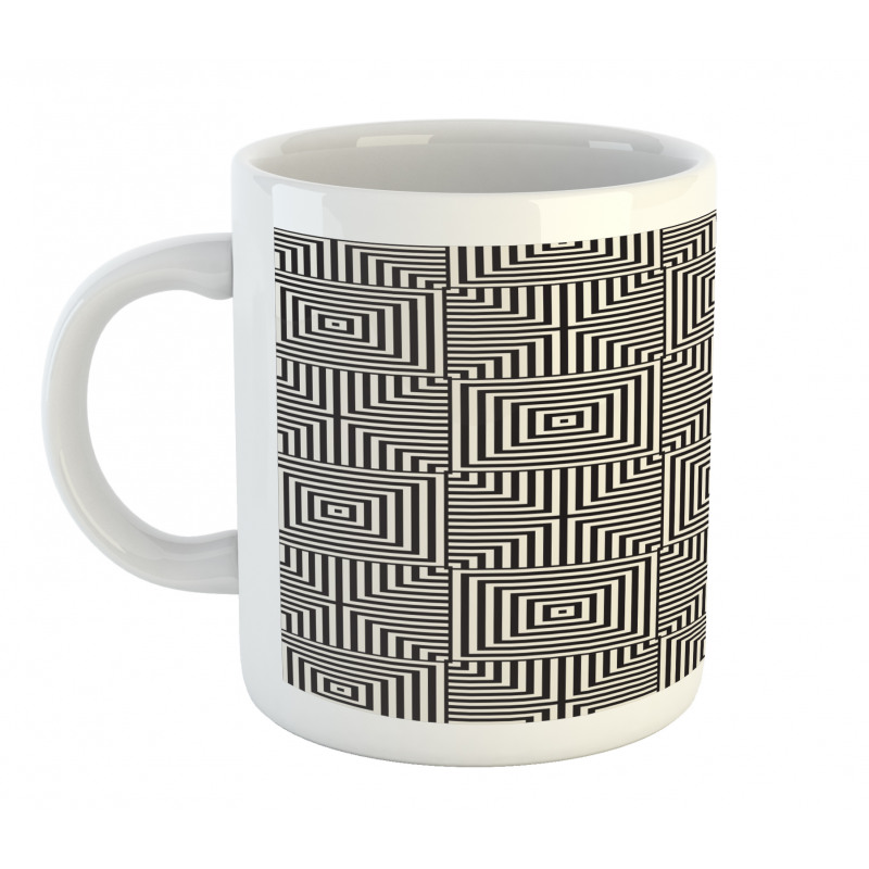 Ornamental Stripes Art Mug