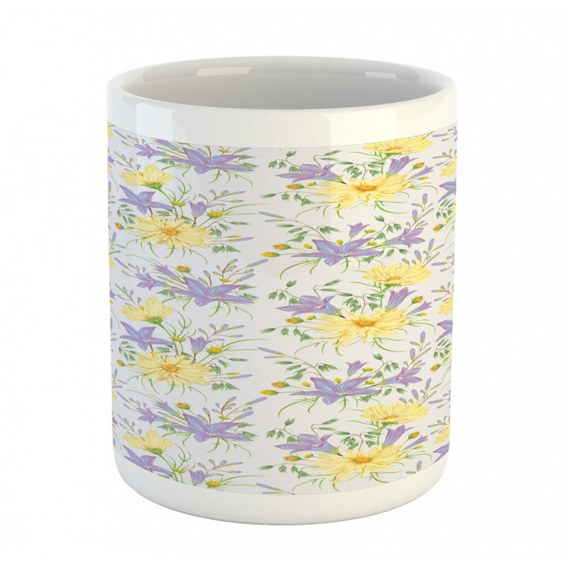 Chamomiles and Bluebells Mug