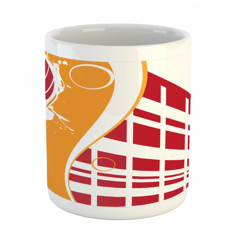 Summer Tones Lady Player Mug