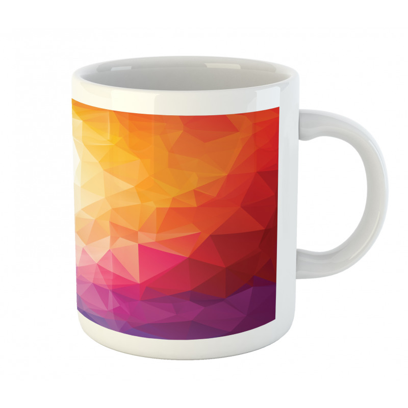 Polygonal Geometric Man Mug