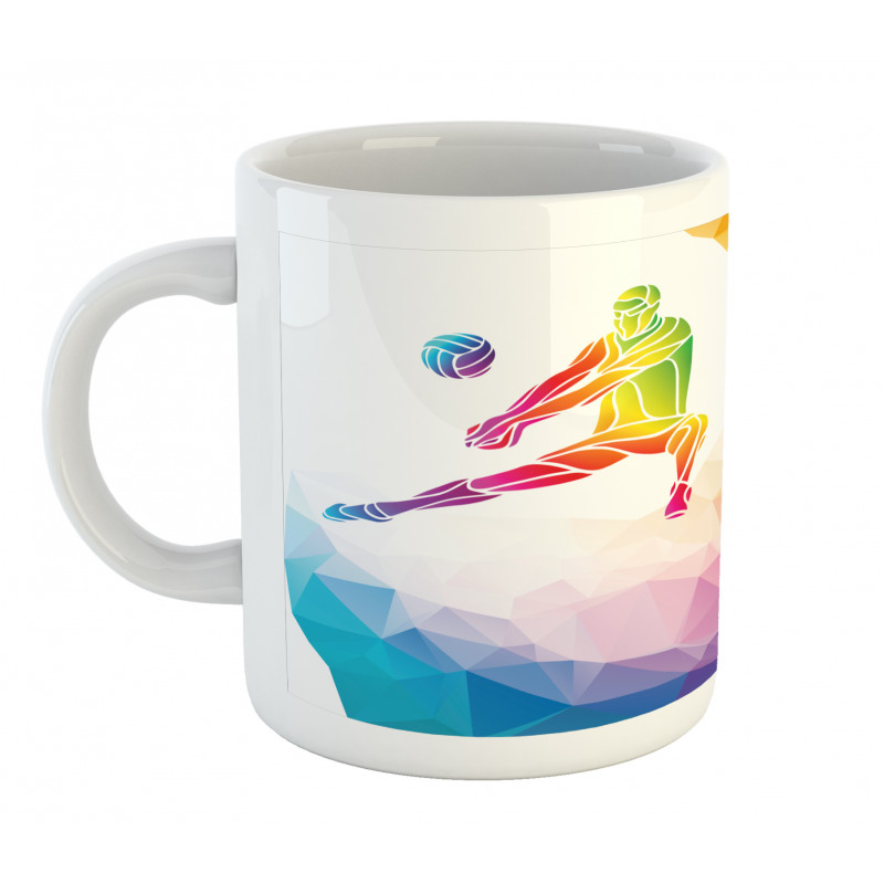 Polygonal Geometric Man Mug