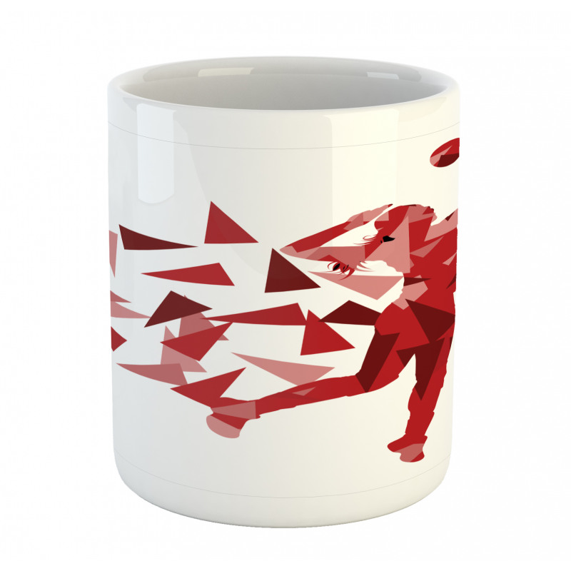 Woman Triangular Motifs Mug