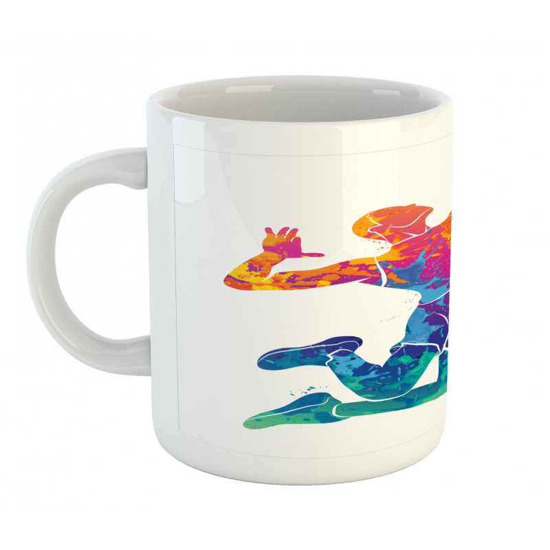 Colorful Spots Abstract Mug