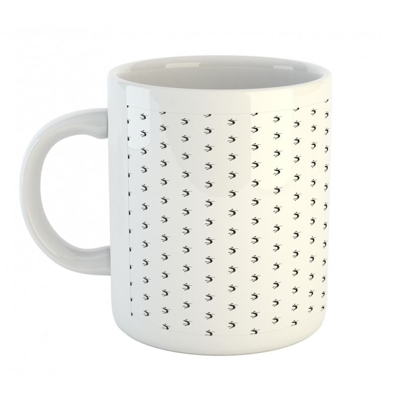 Athlete Aiming to Hit Mug