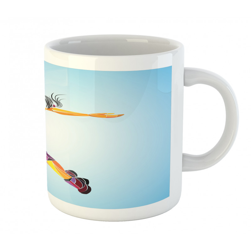 Colorful Modern Player Mug