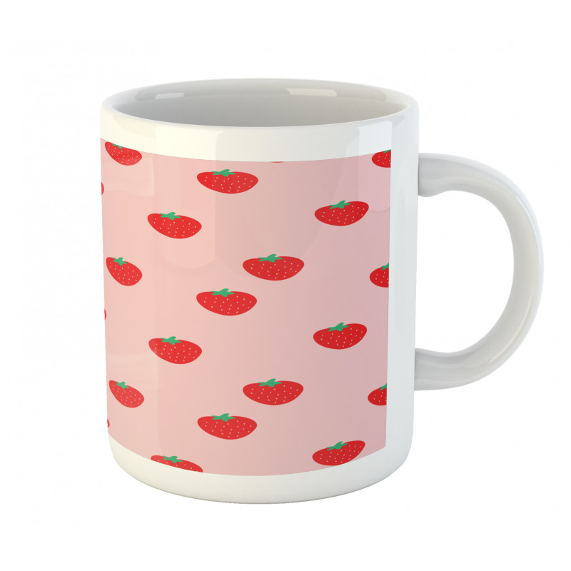 Cartoon Summer Fruits Mug