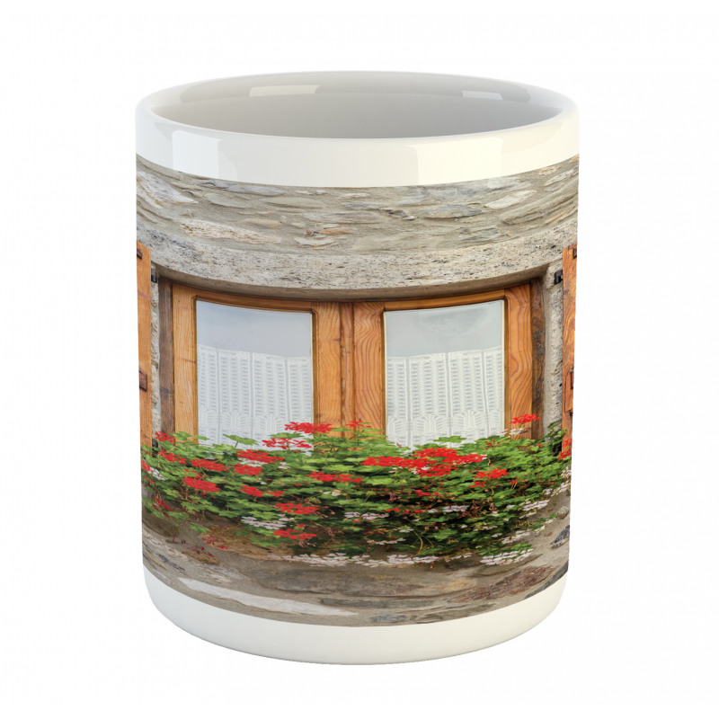 Stone House with Window Mug