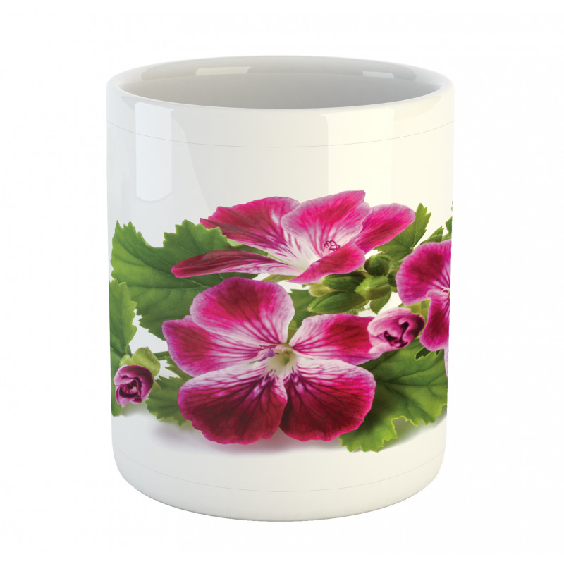 Real Photo of Flowers Mug