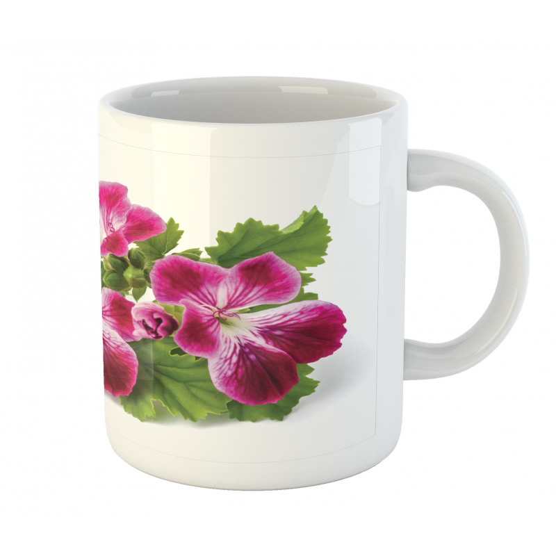 Real Photo of Flowers Mug