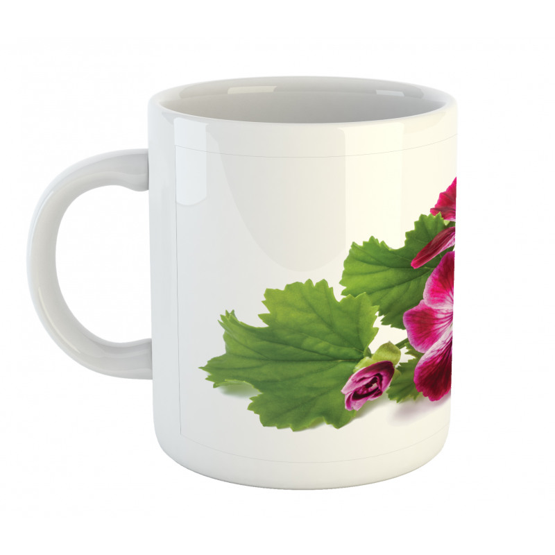 Real Photo of Flowers Mug