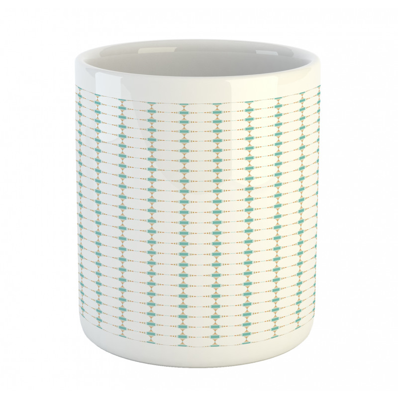 Abstract Plain Rounds Art Mug