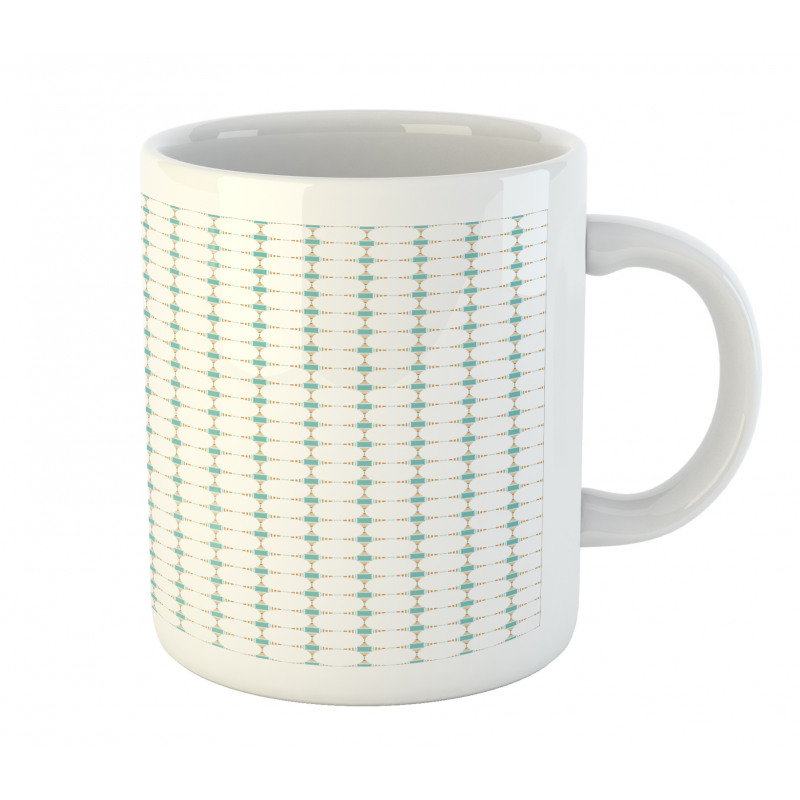 Abstract Plain Rounds Art Mug