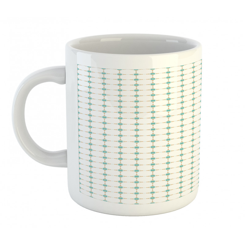 Abstract Plain Rounds Art Mug