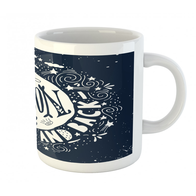 Celestial Bodies Clouds Art Mug