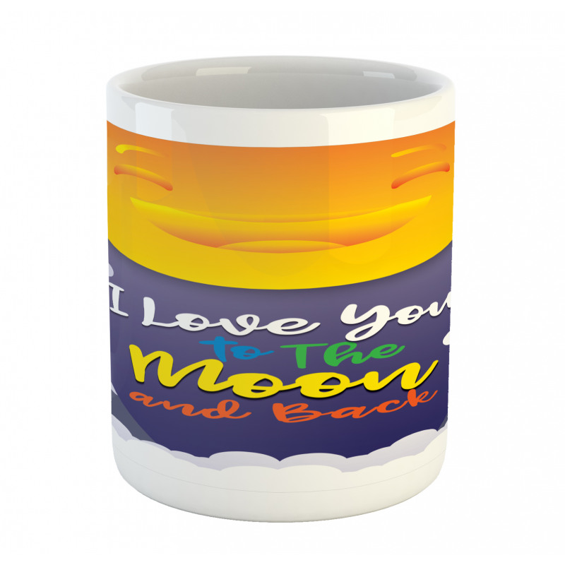 Smiling Sun Clouds Mug