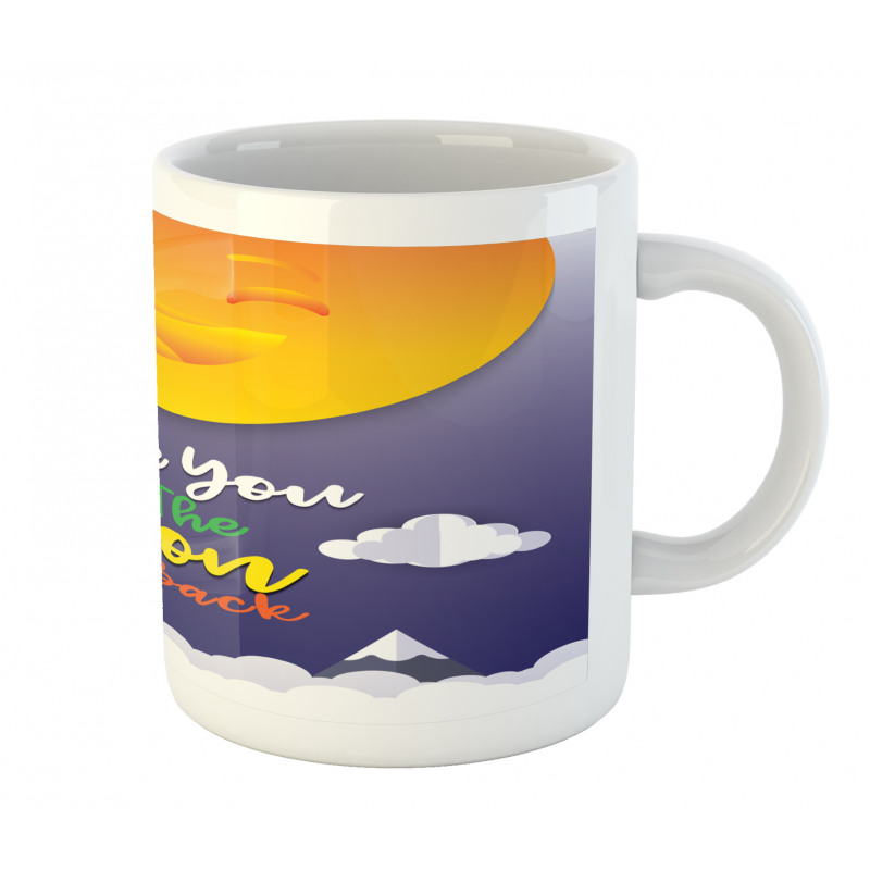 Smiling Sun Clouds Mug