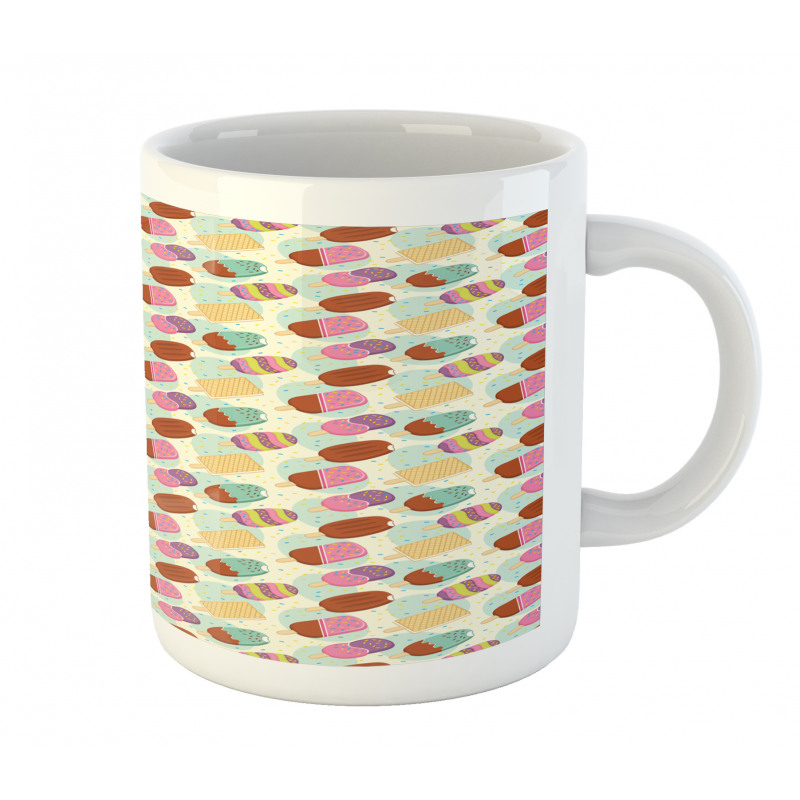 Summertime Tasty Motif Mug