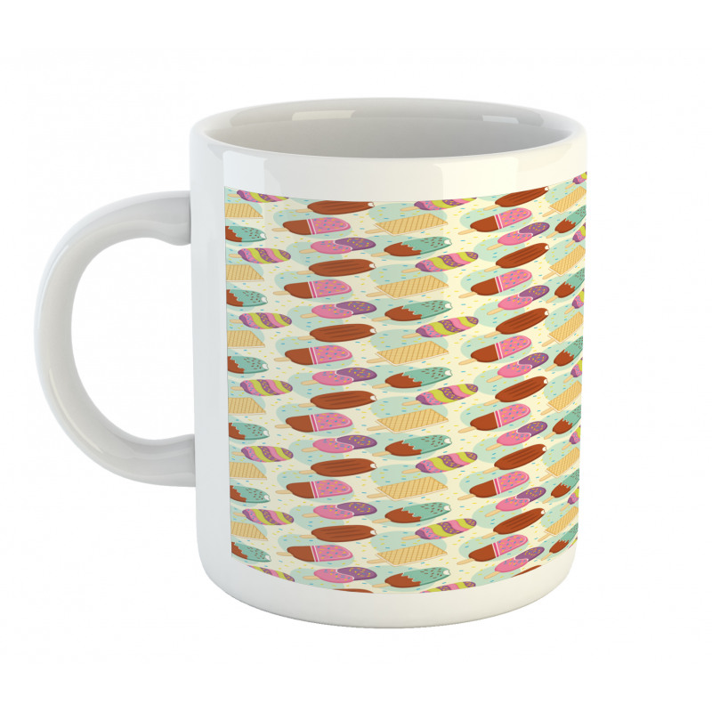 Summertime Tasty Motif Mug