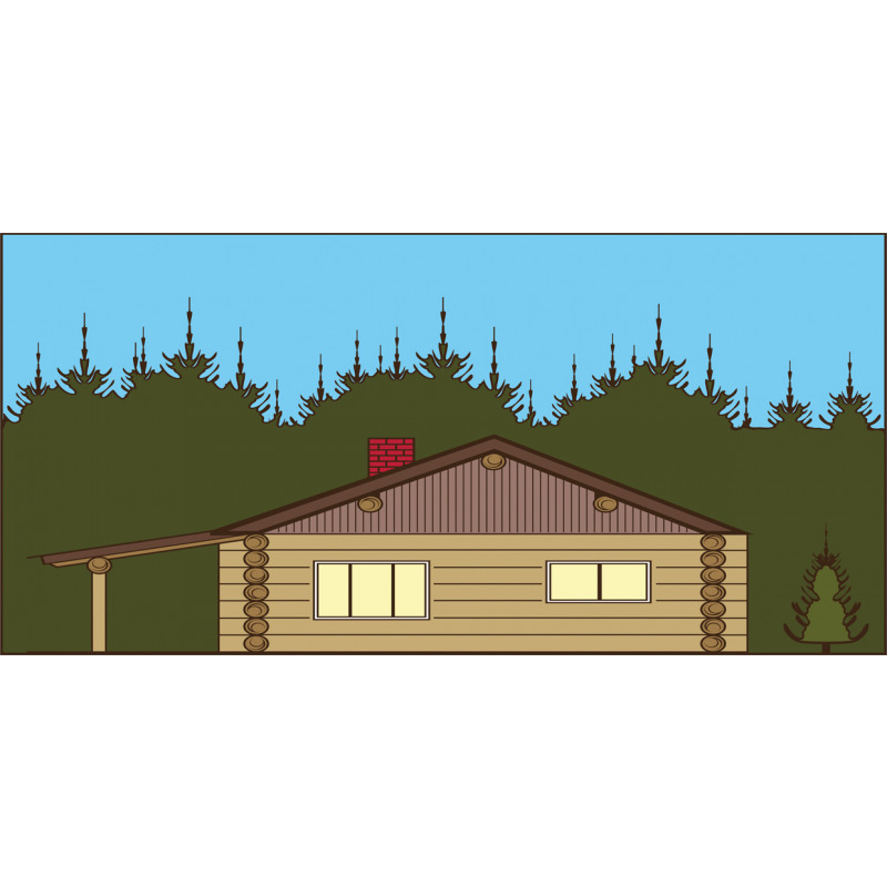 Rustic Cabin in Nature Mug