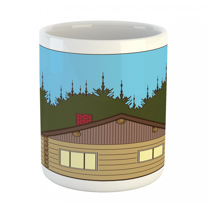 Rustic Cabin in Nature Mug