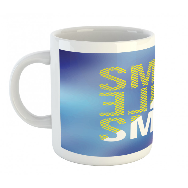 Modern Design Positive Word Mug