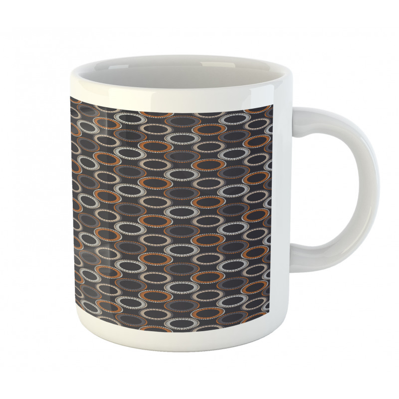 Ethnic Circle Dot Mug