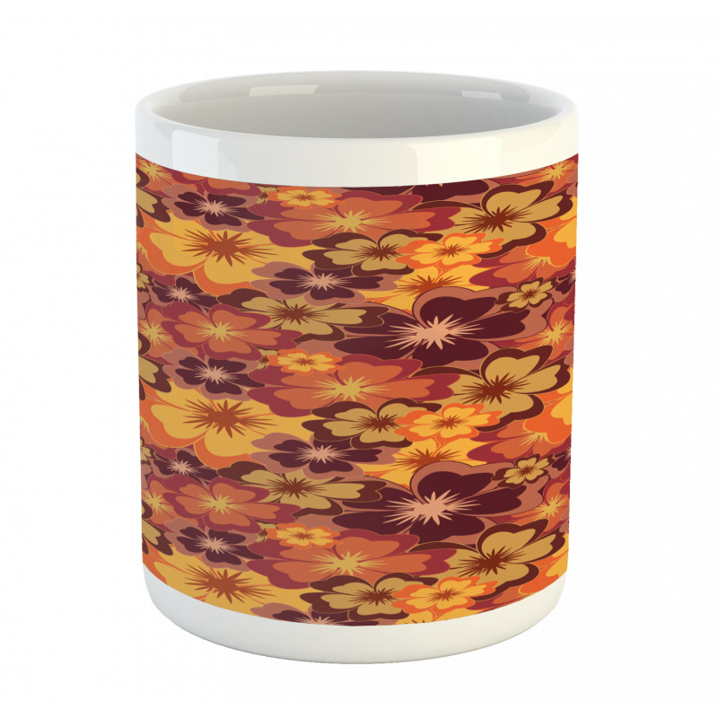 Flowers of Autumn Style Art Mug