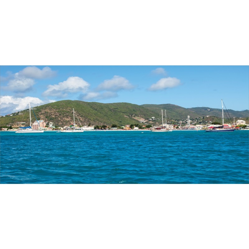 Coast of Sint Marteen Island Mug