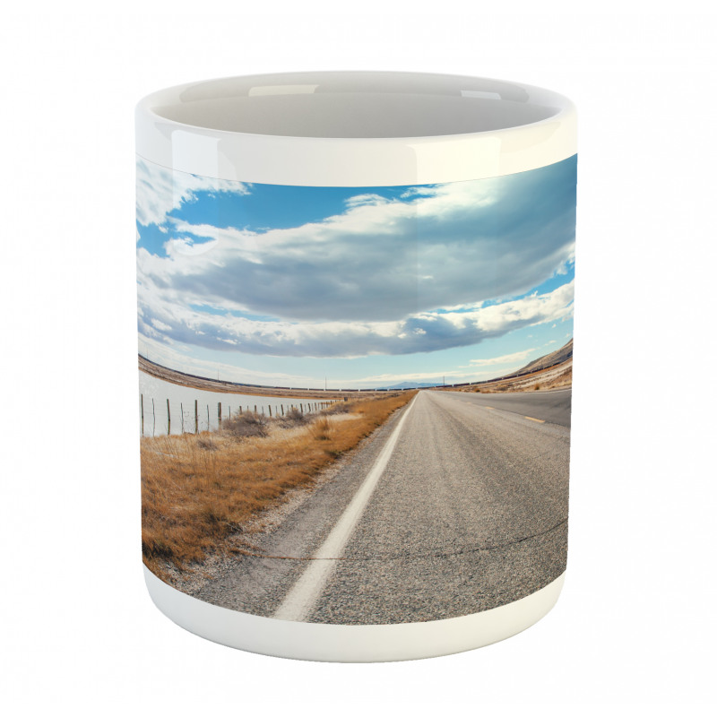 Car Road near the Lake Mug