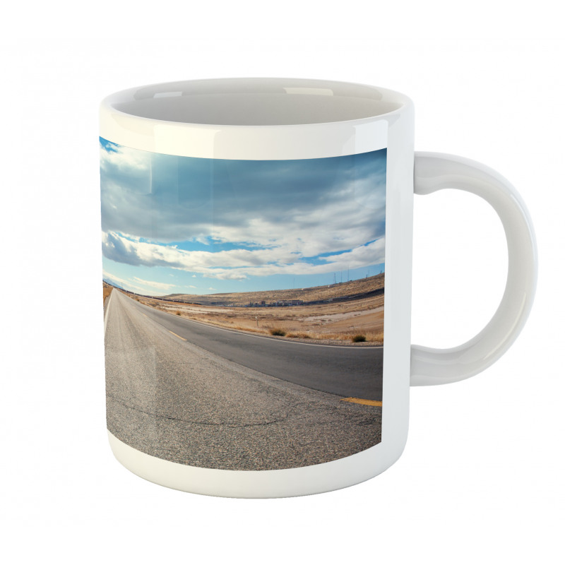 Car Road near the Lake Mug