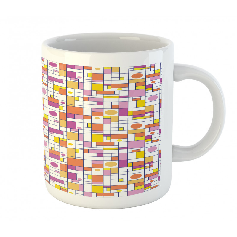 Rectangles and Rounds Mug