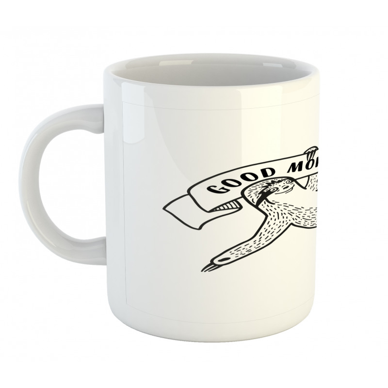 Lazy Animal Tropical Mug